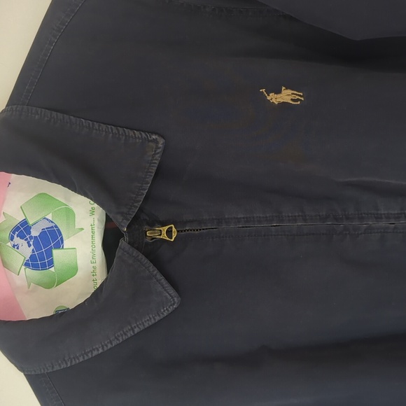 Polo Ralph Lauren Navy 3 Season Jacket (Quilted Lining) (Good Condition) - Picture 3 of 14